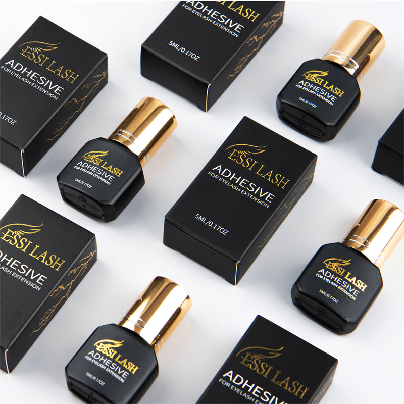 GOLD+ Pegamento para extensiones de pestañas de secado rápido (0,1 segundos) 5 ml