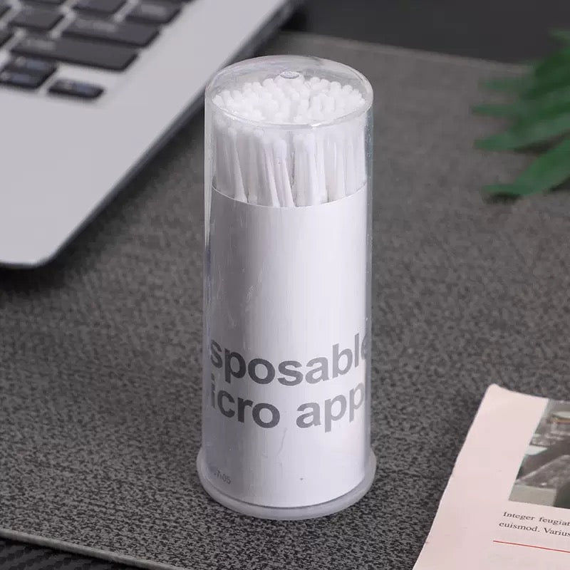 Hisopos microaplicadores desechables en botella