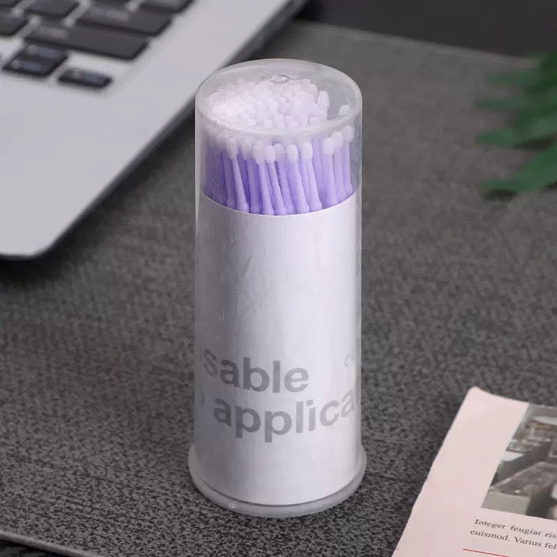 Hisopos microaplicadores desechables en botella
