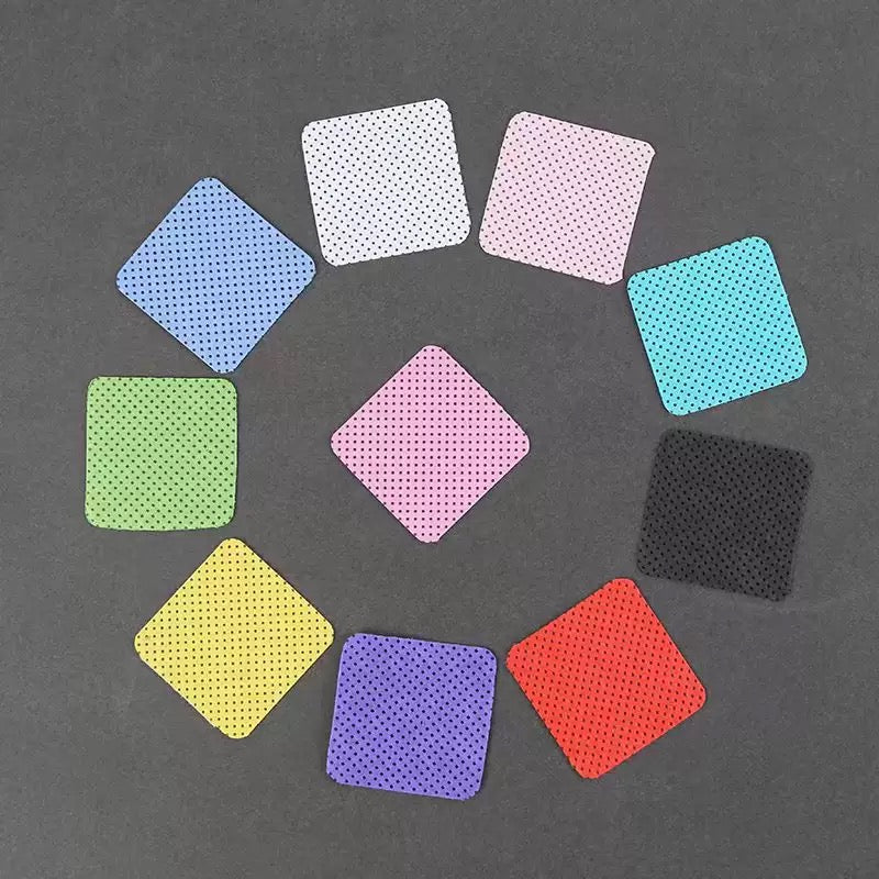 Hoja de limpieza de pegamento de forma cuadrada