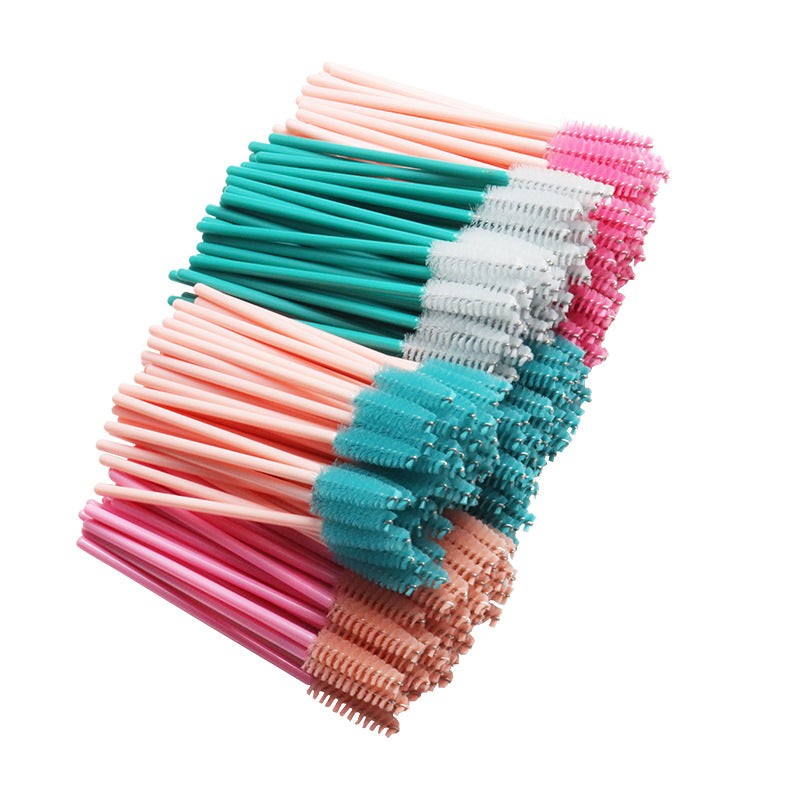 Colorful Disposiable Macara Lash Brushes 50 pcs/pack