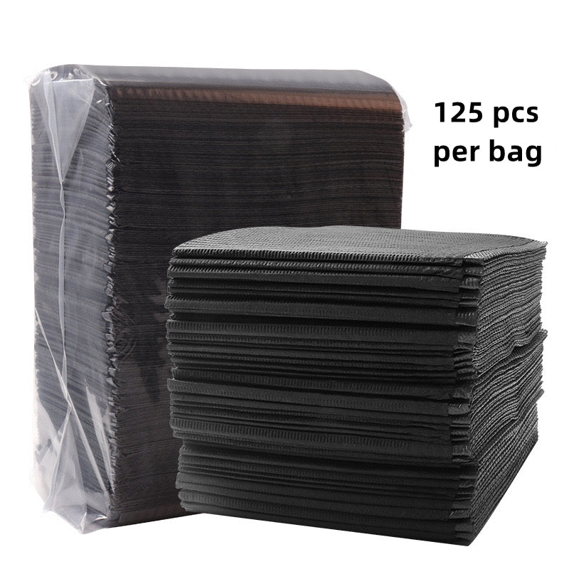 Tapete desechable para tatuaje de cejas, absorbente e impermeable, 125 unidades por paquete