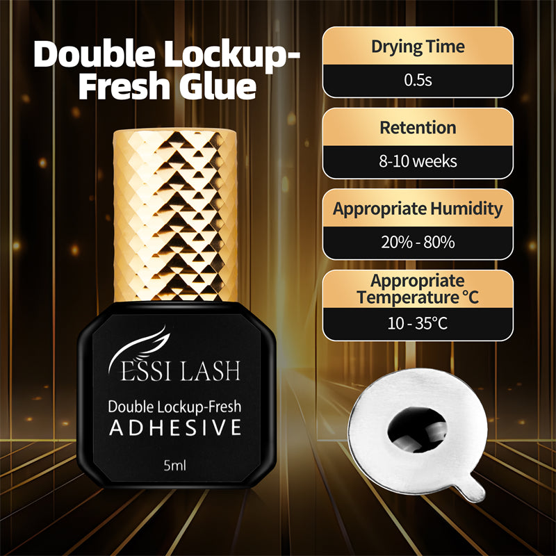Double Lockup Fresh Eyelash Extension Glue 5ml
