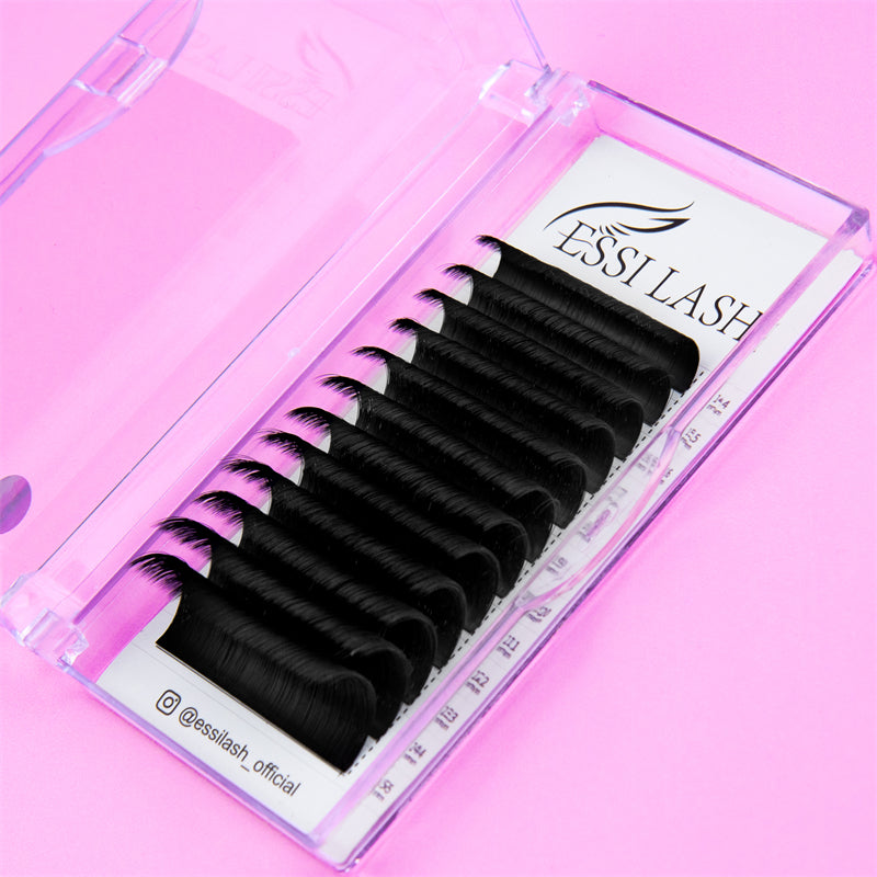 Extensiones de pestañas Easy Fan 0.05 Negro Azabache