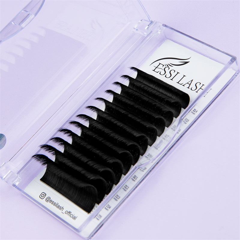 Extensiones de pestañas Easy Fan 0.07 Negro Azabache