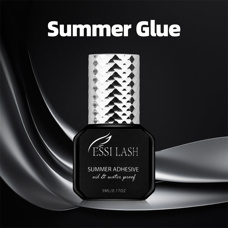 ¡Pegamento de verano! Pegamento para pestañas resistente al agua y al aceite, 5 ml