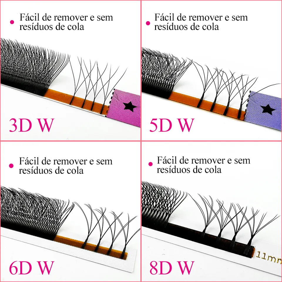 Pestañas W 3D/4D/5D/6D