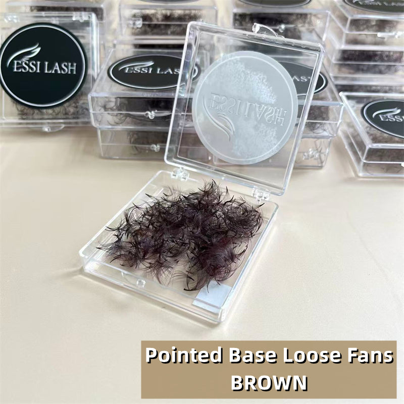 Abanicos sueltos BROWN 500 Abanicos prefabricados con base suelta