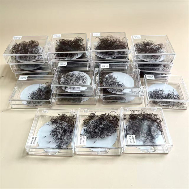 Abanicos sueltos BROWN 500 Abanicos prefabricados con base suelta