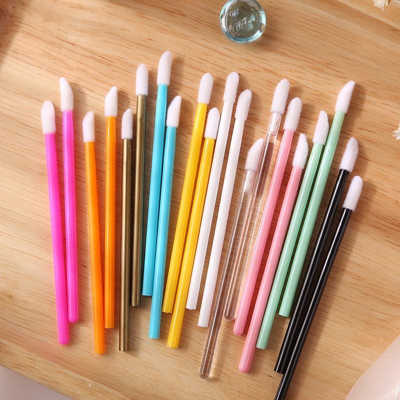 Colorful Lint Free Applicators Brush 50 Pieces/Pack