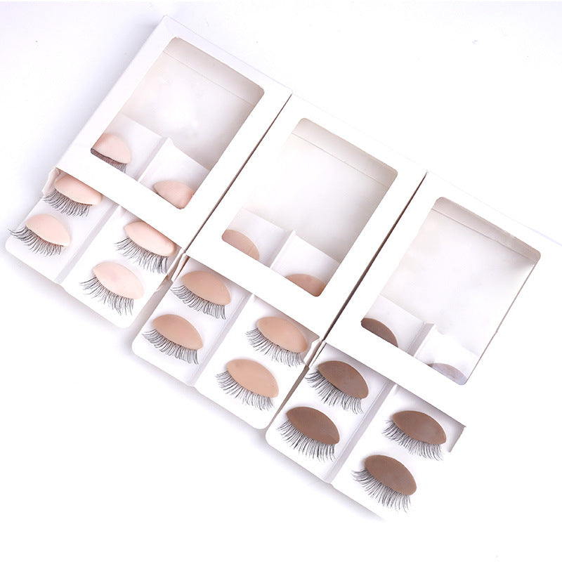 Ojos reemplazables, párpados intercambiables para práctica 6 piezas