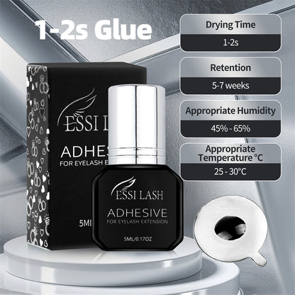 SILVER+ 1-2 Second Fast Dry Eyelash Extension Glue
