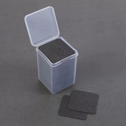Hoja de limpieza de pegamento de forma cuadrada