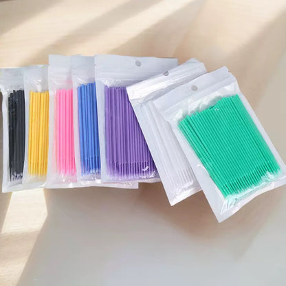 Microhisopos desechables 100 piezas/paquete