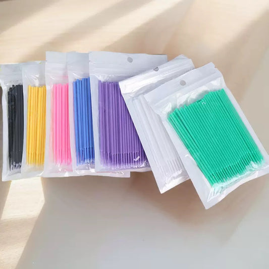 Microhisopos desechables 100 piezas/paquete