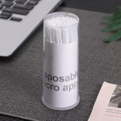Hisopos microaplicadores desechables en botella
