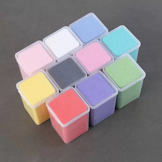 Hoja de limpieza de pegamento de forma cuadrada