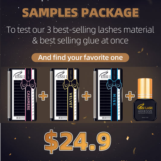 $24.9 Samples Package-- Gluex1 and Lashes x3