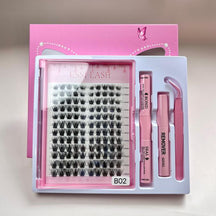 Cluster Lashes Kit, DIY Cluster Lashes Kit, Cluster Lashes