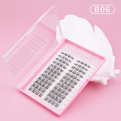 Cluster Lashes,  Cluster Lashes Extensions Kit, Lashes+Glue+Tweezer