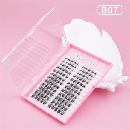 Cluster Lashes,  Cluster Lashes Extensions Kit, Lashes+Glue+Tweezer