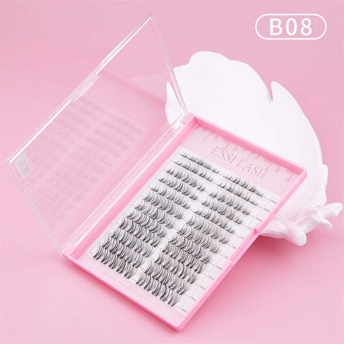 Cluster Lashes,  Cluster Lashes Extensions Kit, Lashes+Glue+Tweezer