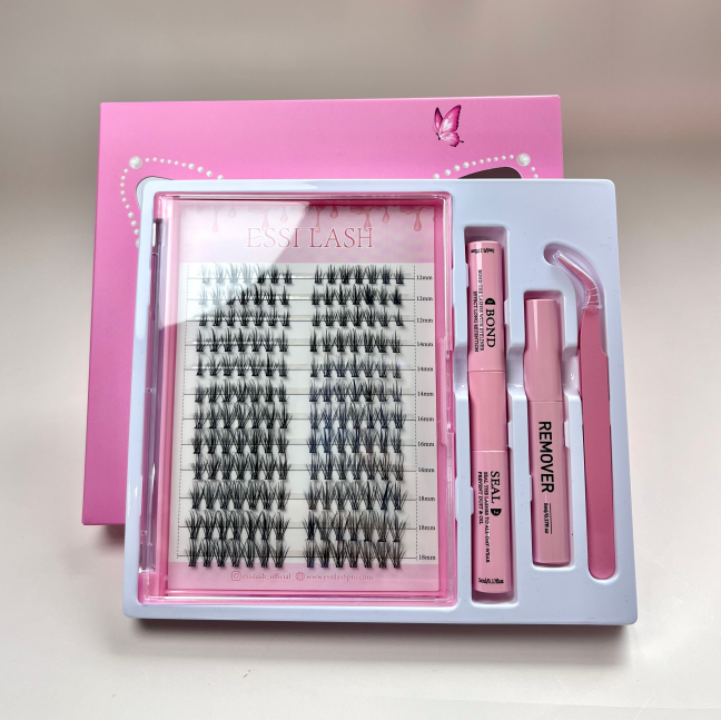 Cluster Lashes Kit, DIY Cluster Lashes Kit, Cluster Lashes