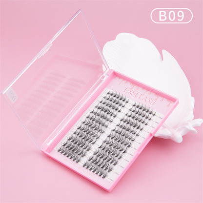 Cluster Lashes,  Cluster Lashes Extensions Kit, Lashes+Glue+Tweezer