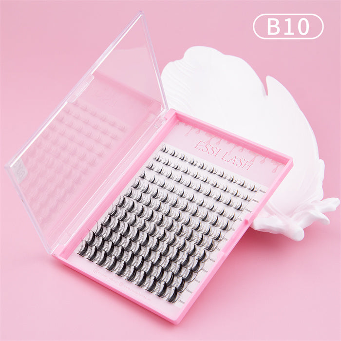 Cluster Lashes,  Cluster Lashes Extensions Kit, Lashes+Glue+Tweezer