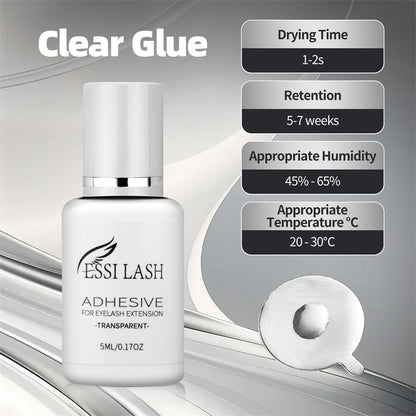 Transparent Eyelash Extension Glue 5ml
