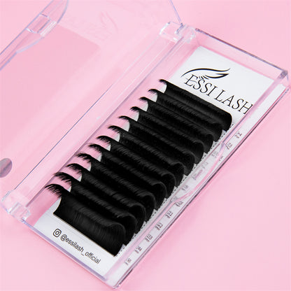 Extensiones de pestañas Easy Fan 0.03 Negro Azabache