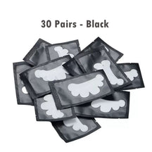 Parches para ojos sin pelusa con forma de flor (30 pares)