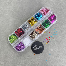 Calcomanías decorativas (12 colores por caja)