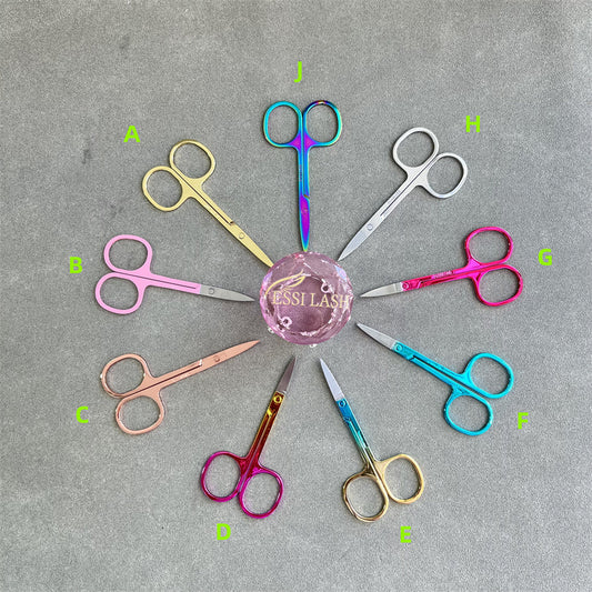Tijeras para extensiones de pestañas